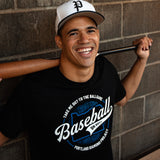 Baseball OR Bust Black Tee