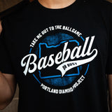 Baseball OR Bust Black Tee