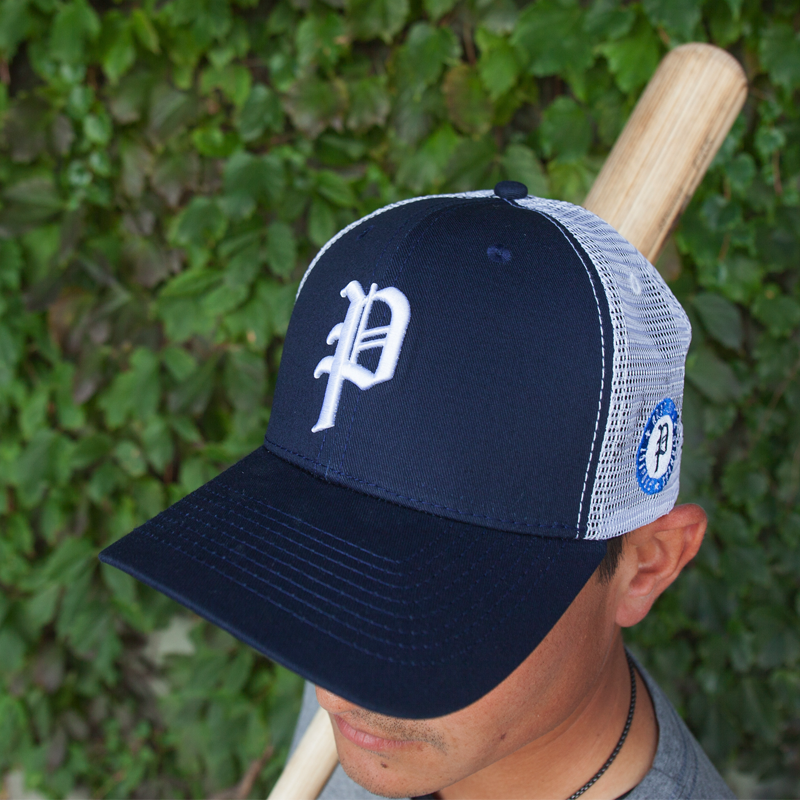Navy Trucker Cap