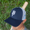 Navy Trucker Cap